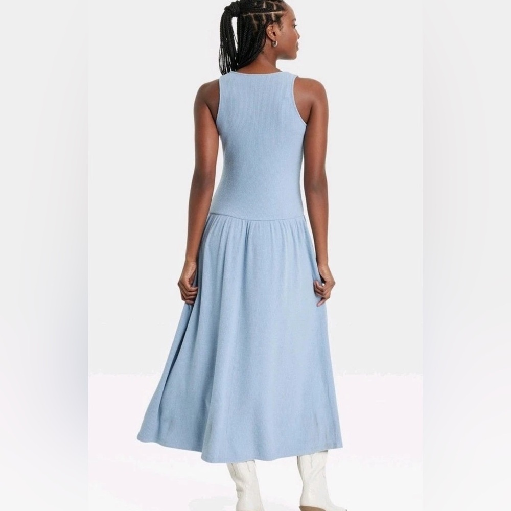 Universal Thread Light Blue Maxi Dress - Picture 2 of 2